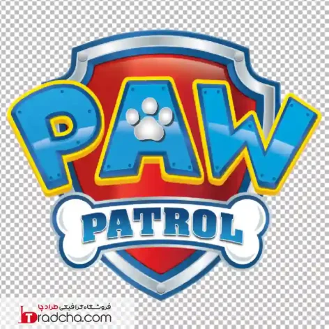 فایل دوربری شده آرم کارتون سگهای نگهبان paw-patrol